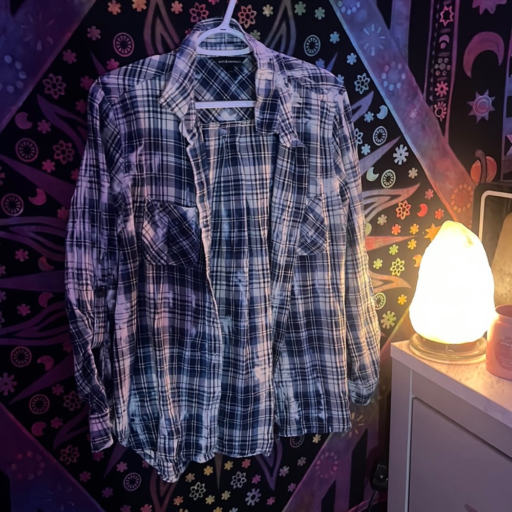 blue flannel